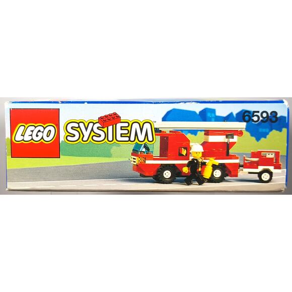 LEGO 6593 Town System RSQ911 BLAZE BATTLER, New, See Pics/Description! - Picture 5 of 14